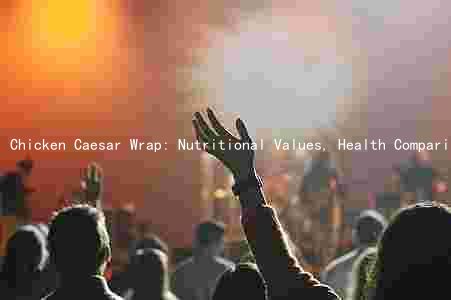 Chicken Caesar Wrap: Nutritional Values, Health Comparison, Risks, Alternatives, and Healthier Options